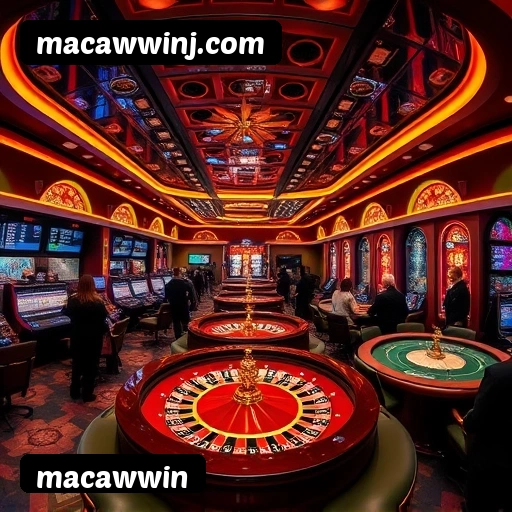 macawwin: Jogos de Cassino Incríveis e Interativos